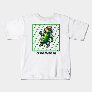 Pickle Big Dill Kids T-Shirt